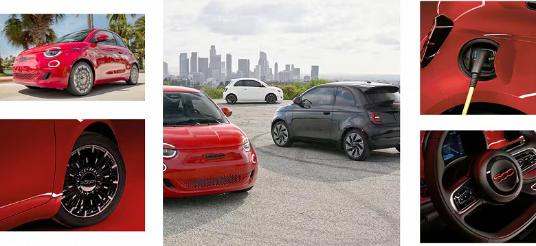 Российские дилеры впервые начали предлагать Fiat 500e (RED) Edition